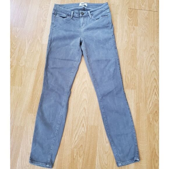 PAIGE Verdugo Ankle Skinny Jeans in Faded Vine. Size 27 - Picture 2 of 12